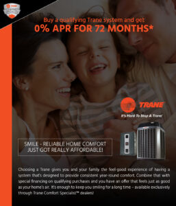 financing for Trane system