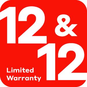 12 Year Limited Warranty